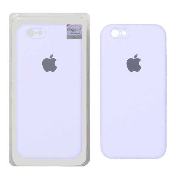 قاب سیلیکونی پاک کنی اورجینال Master Quality مدل Apple iPhone 6 / iPhone 6s - یاسی (پک دار)