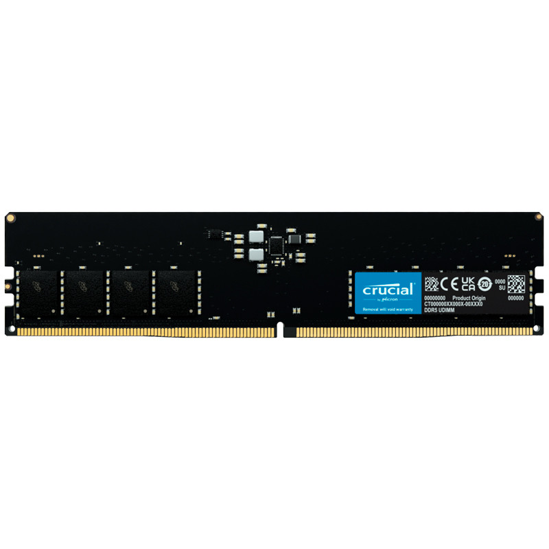رم کامپیوتر کروشیال CT16G56C46U5 DDR5 16GB Single 5600MHz CL46
