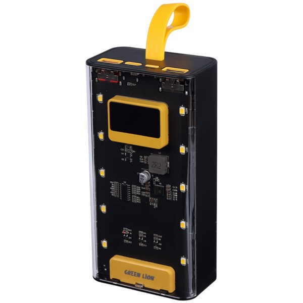 پاور بانک فست شارژ گرین لاین Transparent Pro PD 20W ظرفیت 20000 میلی آمپر ساعت