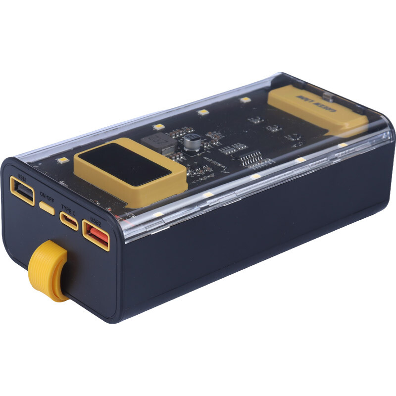 پاور بانک فست شارژ گرین لاین Transparent Pro PD 20W ظرفیت 20000 میلی آمپر ساعت