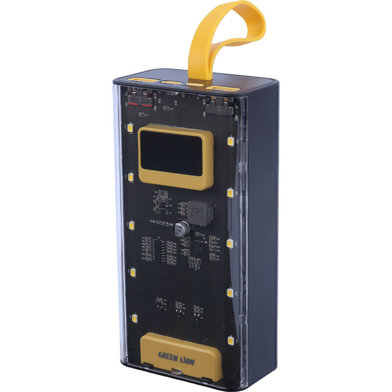 پاور بانک فست شارژ گرین لاین Transparent Pro PD 20W ظرفیت 20000 میلی آمپر ساعت