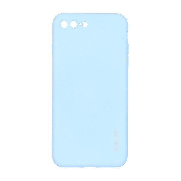 قاب سیلیکونی Spigen محافظ لنزدار Apple iPhone 7 Plus / iPhone 8 Plus - آبی روشن