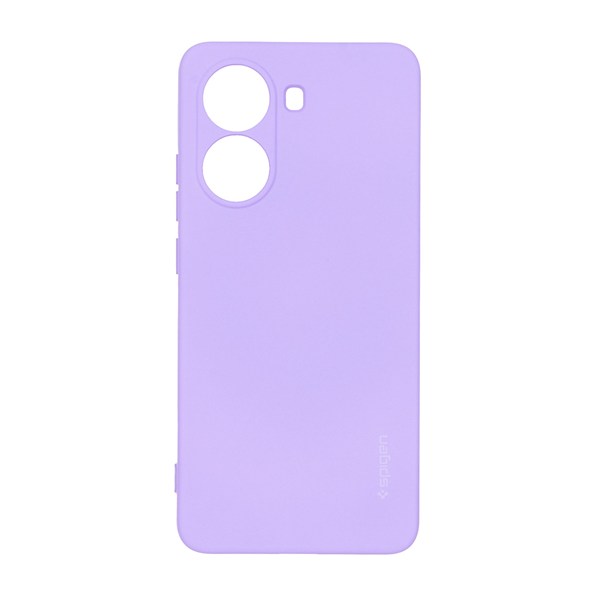 قاب سیلیکونی Spigen محافظ لنزدار Xiaomi Poco X7 Pro - بنفش روشن
