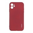 قاب سیلیکونی Spigen محافظ لنزدار Apple iPhone 11 - زرشکی
