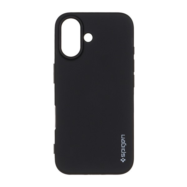 قاب سیلیکونی Spigen مدل Apple iPhone 16 - مشکی
