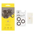محافظ لنز رینگی اورجینال Ultra Camera Lens شابلون دار Apple iPhone 16 Pro Max / iPhone 16 Pro - صحرایی (پک دار)