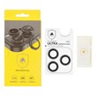محافظ لنز رینگی اورجینال Ultra Camera Lens شابلون دار Apple iPhone 13 Pro / iPhone 13 Pro Max - آبی روشن (پک دار)