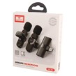 میکروفون یقه ای بی سیم دوتایی ارلدام ET-MC8C Type-C