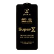 محافظ صفحه نمایش آنتی استاتیک Full Cover Super X مدل Samsung Galaxy A15 / A25 / A24 / M34 / F34 - مشکی (بدون پک)