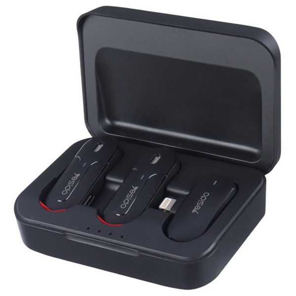 میکروفون یقه ای بی سیم دوتایی یسیدو KR16 Lightning