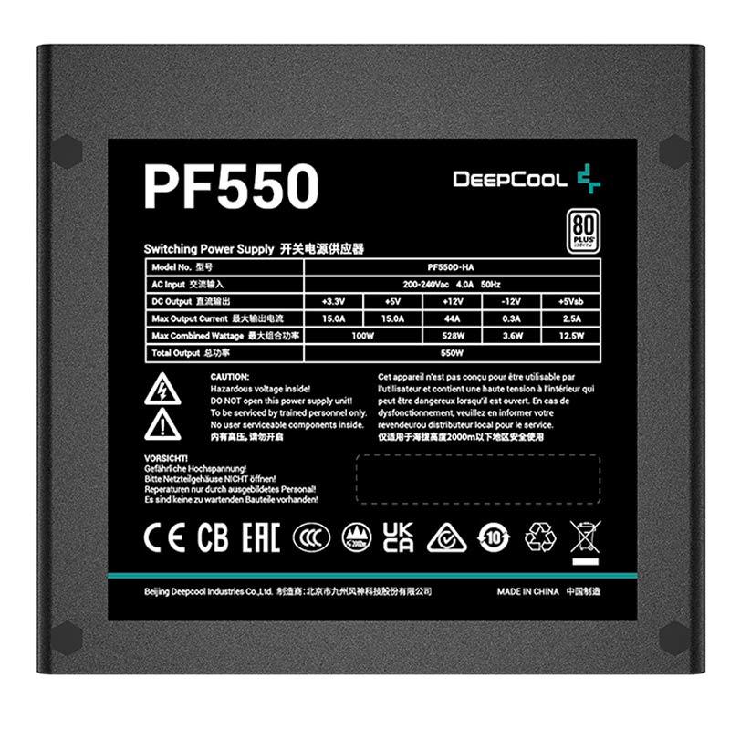 پاور 550 وات دیپ کول DeepCool PF550 White