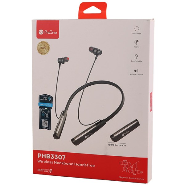 هندزفری بلوتوثی گردنی پرووان PHB3307