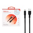 کابل شارژ فست آیفون Hatron مدل HC154i - مشکی