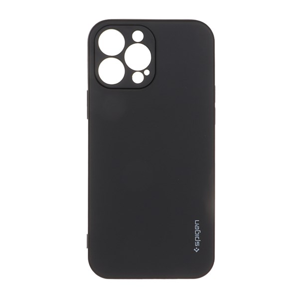 قاب سیلیکونی Spigen محافظ لنزدار Apple iPhone 13 Pro Max - مشکی