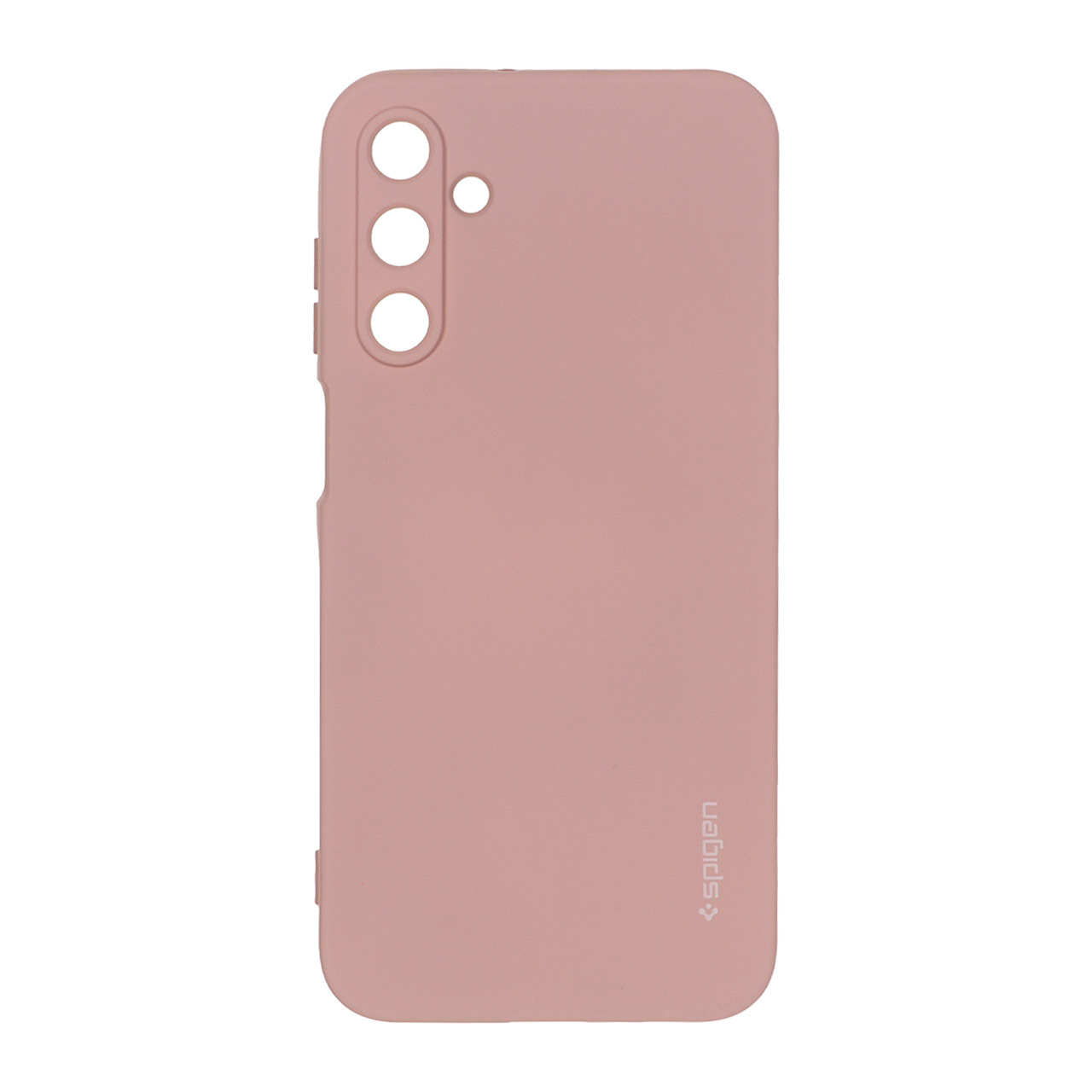 قاب سیلیکونی Spigen محافظ لنزدار Samsung Galaxy A15 - صورتی چرک