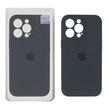 قاب سیلیکونی پاک کنی اورجینال Master Quality مدل Apple iPhone 13 Pro - خاکستری (پک دار)
