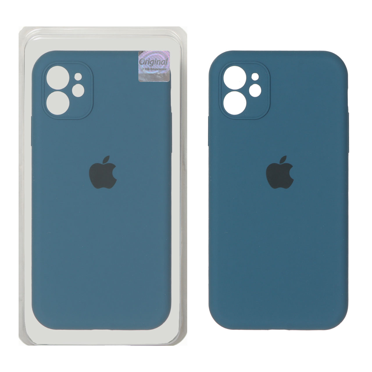 قاب سیلیکونی پاک کنی اورجینال Master Quality مدل Apple iPhone 11 - سبز کله غازی (پک دار)