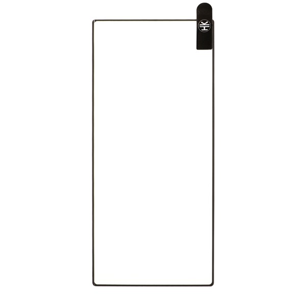 محافظ صفحه نمایش شیشه ای خم فول چسب Samsung Galaxy S22 Ultra - Full Cover HK (بدون پک)