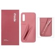 قاب سیلیکونی پاک کنی اورجینال rhode با ست لیپ گلاس Samsung Galaxy A50 / A50s / A30s - کالباسی (پک دار)