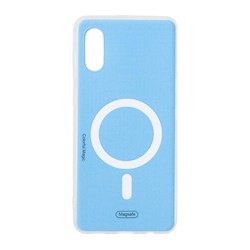 قاب Colorful Magic طرح مگ سیف Samsung Galaxy A02 / M02 - آبی