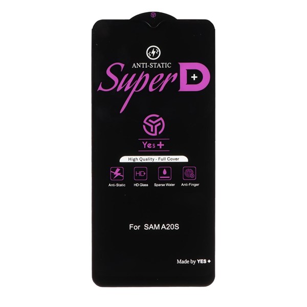محافظ صفحه نمایش شیشه ای Super D Anti Static Yes Plus مدل Samsung Galaxy A20s