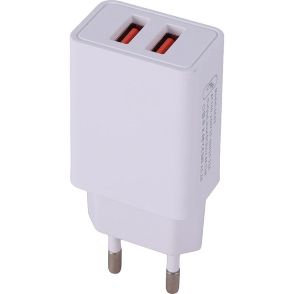 شارژر دیواری 12 وات اسکای دلفین SC03T 2.4A + کابل تایپ سی