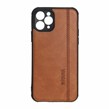 قاب طرح چرم RYOURK مدل Apple iPhone 11 pro - عسلی