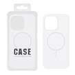 قاب سیلیکونی پاک کنی اورجینال درجه یک MagsafeApple iPhone 14 Pro Max - سفید (پک دار)