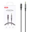 تبدیل XO AUX TO Lightning مدل XO-NB-R279A - خاکستری