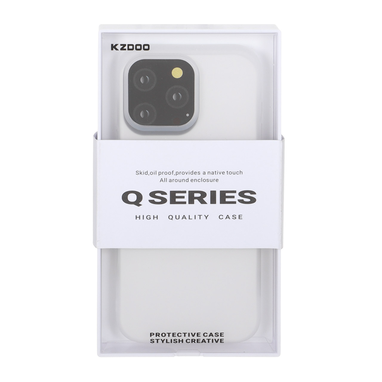 قاب Original KDoo Q Series مدل Apple iPhone 16 Pro Max - سفید (پک دار) - NTC