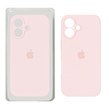 قاب سیلیکونی پاک کنی محافظ لنزدار اورجینال Apple iPhone 16 - صورتی روشن (پک دار) - NTC
