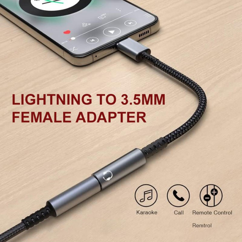 تبدیل Lightning به جک 3.5 میلی متری الدینیو LS-Y80i