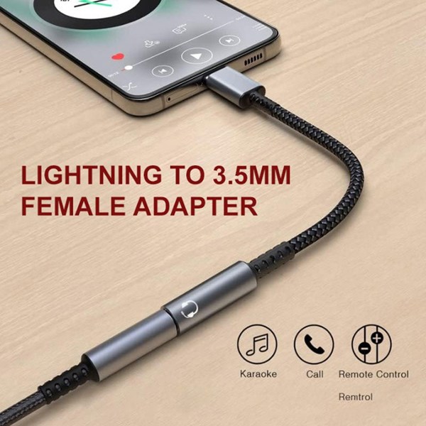 تبدیل Lightning به جک 3.5 میلی متری الدینیو LS-Y80i