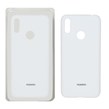 قاب سیلیکونی پاک کنی اورجینال Huawei Y7 Prime (2019) / Huawei Y7 (2019) - سفید (پک دار)