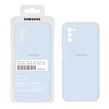 قاب سیلیکونی پاک کنی اورجینال درجه یک Samsung Galaxy A03s / A02s - آبی روشن (پک دار)