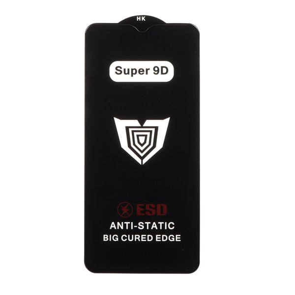 محافظ صفحه نمایش شیشه ای Full Cover ESD Anti Static - Super 9D مدل Samsung Galaxy A20s (بدون پک)