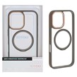 قاب اورجینال Yotoo شفاف MagSafe لنز فلزی Apple iPhone 16 - خاکستری (پک دار) - NTC