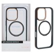 قاب اورجینال Yotoo شفاف MagSafe لنز فلزی Apple iPhone 16 - سرمه ای (پک دار) - NTC