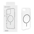 قاب اورجینال Magnetic دور ژله ای MagSafe مدل Apple iPhone 7 / iPhone 8 / iPhone SE (2020) - خاکستری (پک دار)