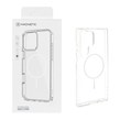 قاب اورجینال Magnetic دور ژله ای MagSafe مدل Samsung Galaxy S23 Ultra - سفید (پک دار)