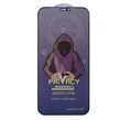 محافظ صفحه نمایش شیشه ای Full Cover Mietubl Anti Static Privacy مدل NTC - Apple iPhone 12 Pro Max