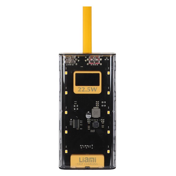 پاوربانک (PD و فست شارژ) Liami 22.5W 10000mAh مدل LM-7011 - مشکی (گارانتی شش ماهه شرکتی)