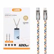 کابل شارژ فست Liami Type-C To Lightning مدل CA-LM75 120W - چند رنگ (گارانتی شش ماهه شرکتی)