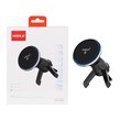 شارژر وایرلس و هولدر گوشی موبایل دریچه کولری Hiska مدل HK-2354W - مشکی