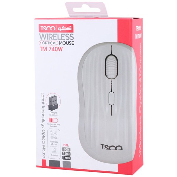 موس بی سیم تسکو TM 740W