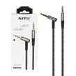 کابل صدا کنفی Nitu Aux مدل NT-AUX012 - خاکستری (گارانتی 18 ماه تعویض نیکان همراه)