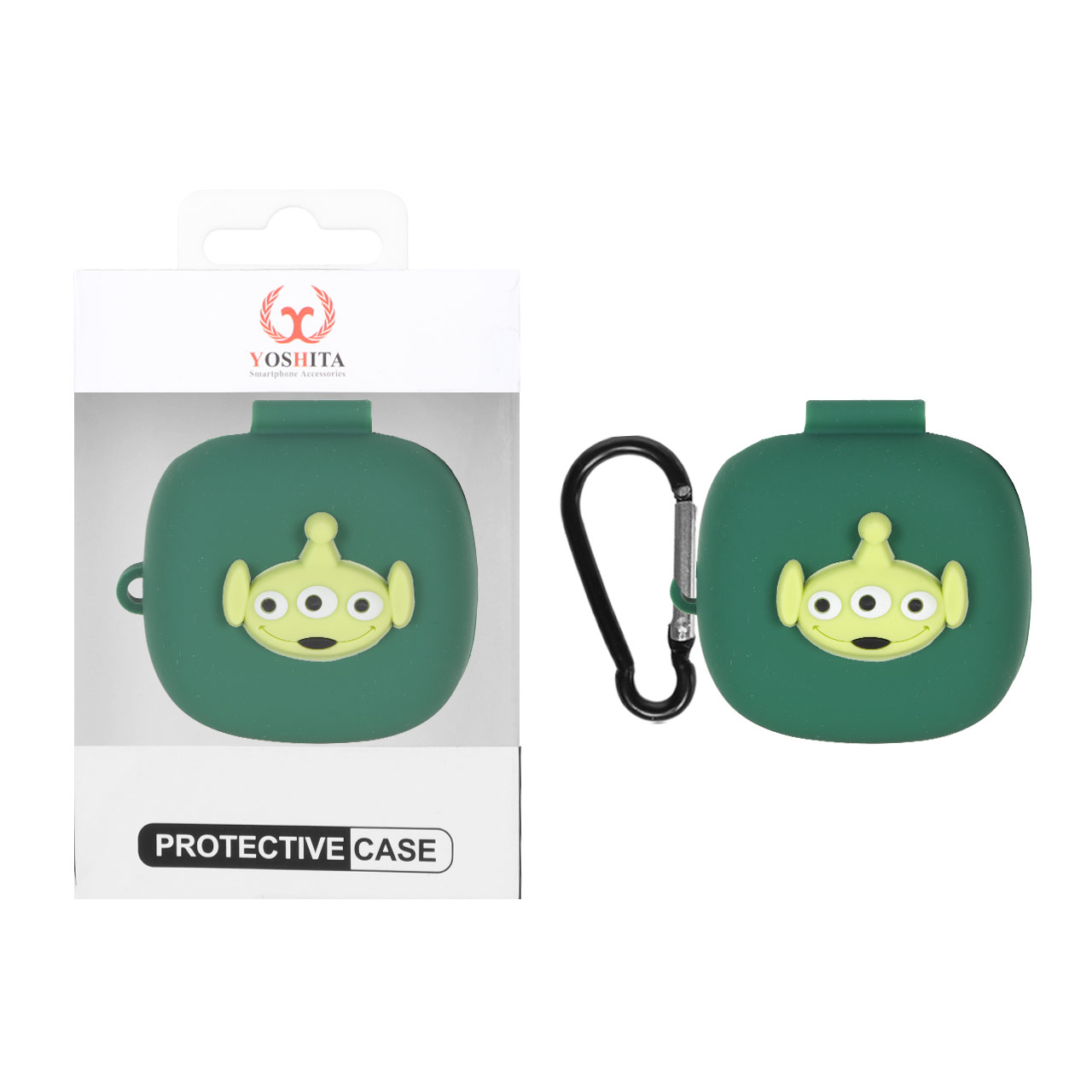 کاور ایرفون سیلیکونی Yoshita عروسک برجسته QCY T13 ANC - طرح 305 (پک دار)