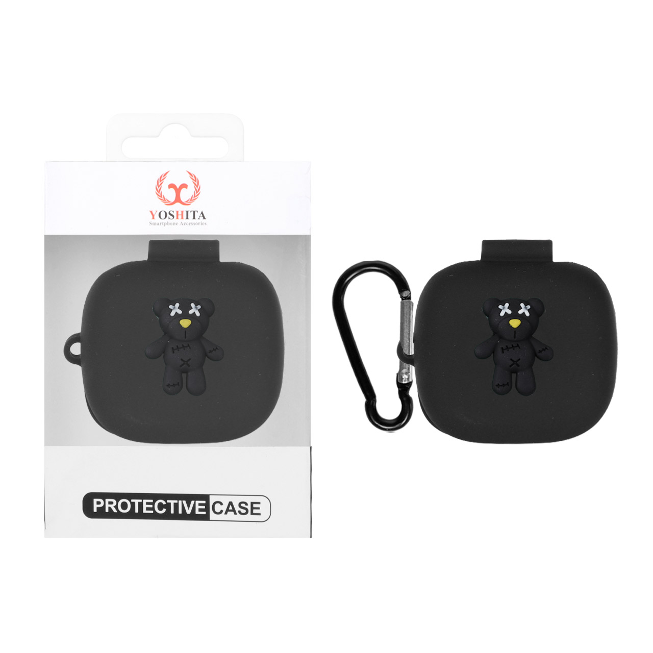 کاور ایرفون سیلیکونی Yoshita عروسک برجسته QCY T13 ANC - طرح 310 (پک دار)