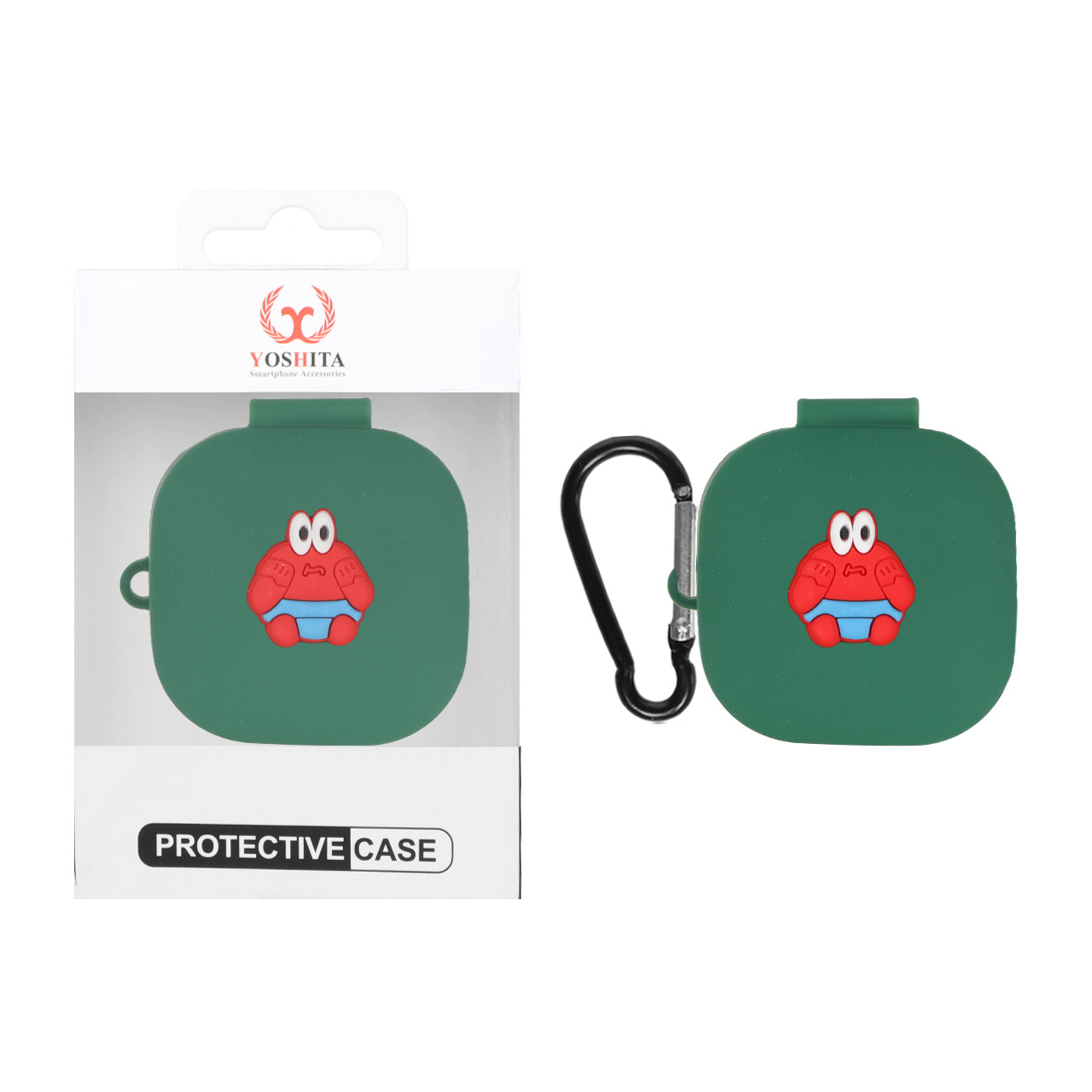 کاور ایرفون سیلیکونی Yoshita عروسک برجسته QCY T13 - طرح 314 (پک دار)