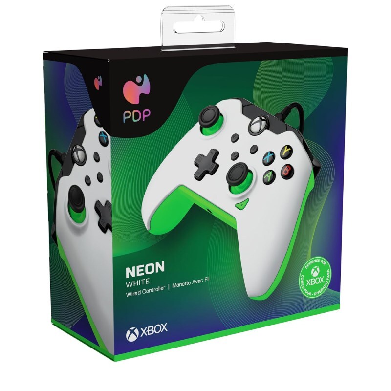 دسته بازی PDP Neon White XBOX Series X/S/PC